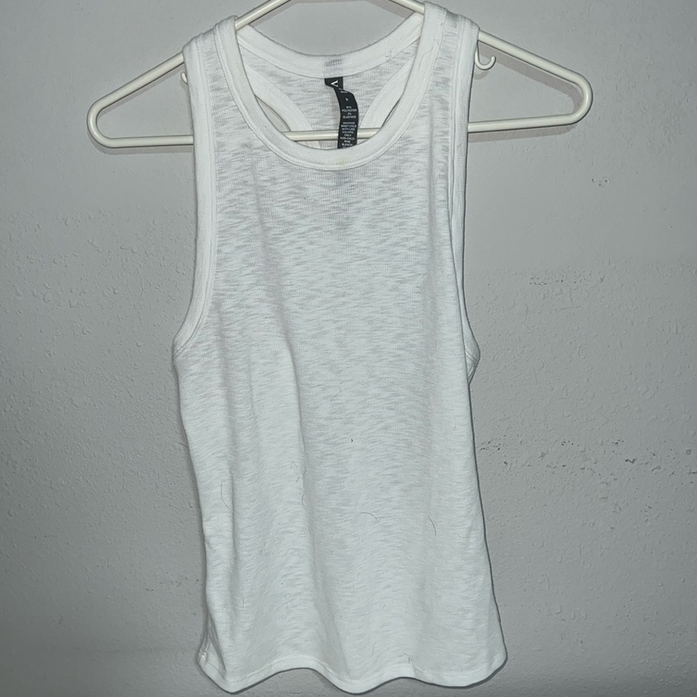 Vuori white tank top